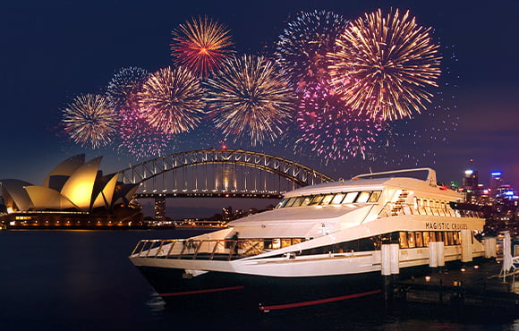 Magistic Sydney New Year’s Eve Fireworks Cruise