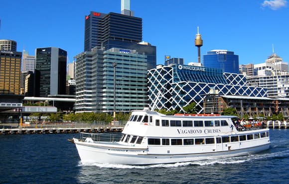 Experience the iconic Sydney NYE fireworks on board an all-inclusive harbour cruise.